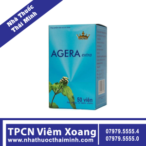 Viên uống Agera Extra Kingphar hỗ trợ giảm nghẹt mũi, viêm xoang