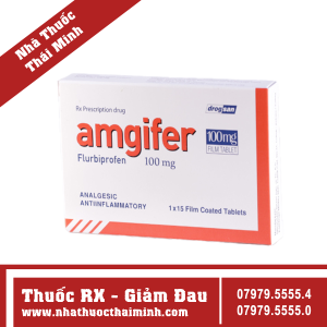 Thuốc Amgifer 100mg (1 vỉ x 15 viên)