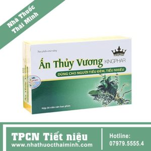 Ấn Thuỷ Vương - Hết tiểu đêm, ngừa viêm nhiễm