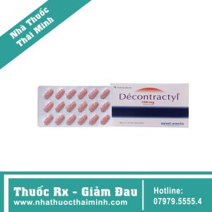 DECONTRACTYL 500MG