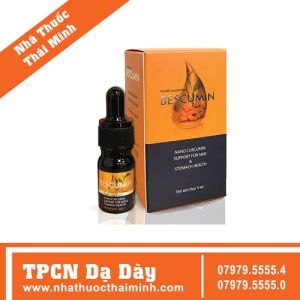 Bescumin 10ml - nano curcumin dạng lỏng nhỏ giọt tăng khả năng hỗ trợ bệnh