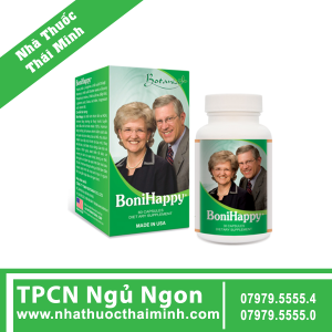 Viên uống BoniHappy Botania hỗ trợ điều trị mất ngủ