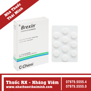 Thuốc Brexin - Giảm các triệu chứng do viêm xương khớp (2 vỉ x 10 viên)