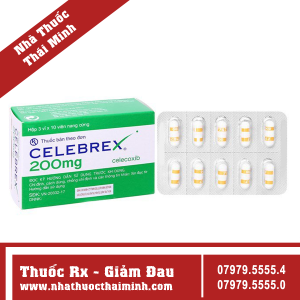 Thuốc Celebrex 200mg - giảm đau, kháng viêm xương khớp (3 vỉ x 10 viên)