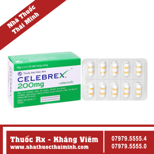 Thuốc Celecoxib 200mg - Kháng viêm giảm đau (6 vỉ x 10 viên)