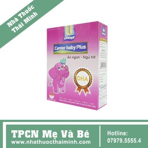 Center Baby Plus giúp trẻ ăn ngon, ngủ tốt