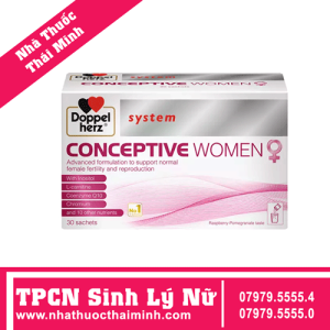 Conceptive Women tăng chất lượng trứng, tăng khả năng thụ thai