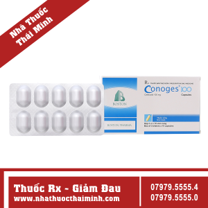 Thuốc Conoges 100 - trị viêm xương khớp, giảm đau nhức (3 vỉ x 10 viên)