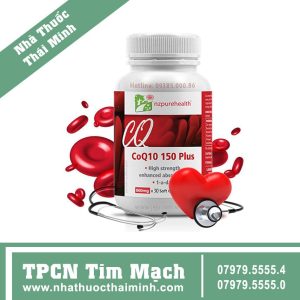 Viên Uống Bổ Tim Mạch, Chống Oxy Hóa CoQ10 150 Plus 150mg x 30 viên