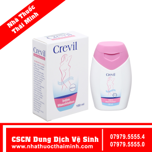 Dung Dịch Vệ Sinh Phụ Nữ Cao Cấp Crevil Intim Waschlotion 100ml