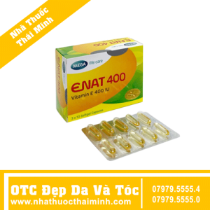 Thuốc Enat 400IU MEGA điều trị thiếu Vitamin E