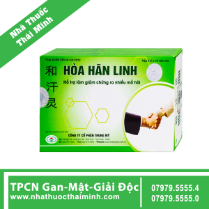 Viên uống Hòa Hãn Linh - giảm chứng ra mồ hôi nhiều