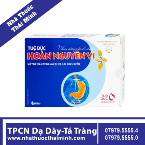 Viên uống Tuệ Đức Hoàn Nguyên Vị hỗ trợ điều trị trào ngược dạ dày