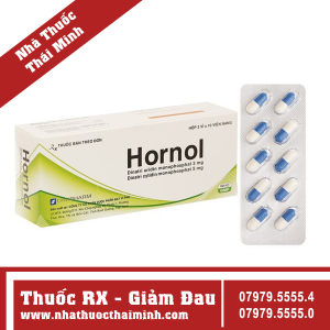 Thuốc Hornol - điều trị chứng đau dây thần kinh mặt (3 vỉ x 10 viên)