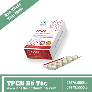 Viên uống hỗ trợ trị mụn, dưỡng móng tóc HSN