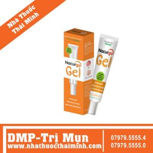 Gel Nacurgo giúp giảm thâm, mờ sẹo