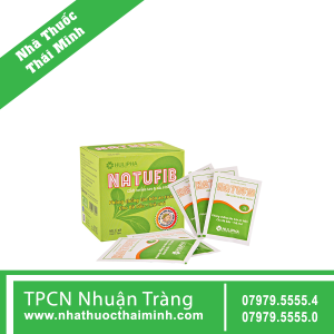 Viên uống Natufib Hulipha phòng chống táo bón cho bà bầu, trẻ nhỏ