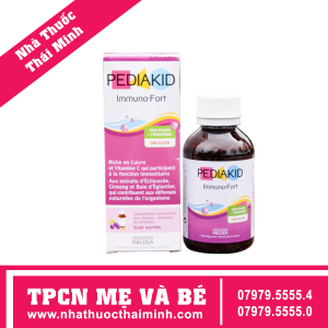 Thực phẩm chức năng Pediakid Immuno-Fort tăng cường miễn dịch 125ml