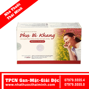 Viên uống Phụ Bì Khang NPJ hỗ trợ điều trị mề đay