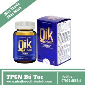 QikHair For Men - Giảm rụng tóc chuyên cho nam