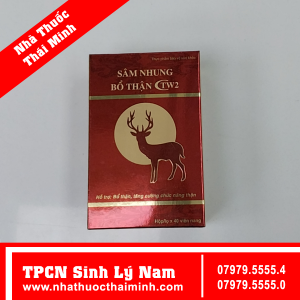 Sâm Nhung Bổ Thận TW2 - Tăng Cường Chức Năng Bổ Thận