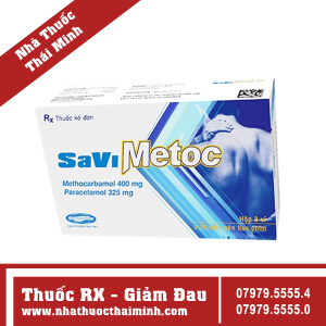 Thuốc SaViMetoc - điều trị đau cơ xương khớp (3 vỉ x 10 viên)