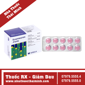 Thuốc Scanneuron Stella - Hỗ trợ điều trị các rối loạn về hệ thần kinh (10 vỉ x 10 viên)