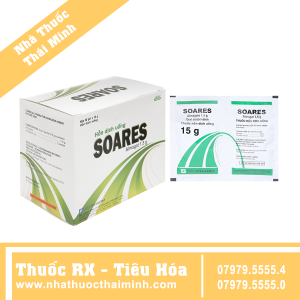 Thuốc Soares 1.5g Đạt Vi Phú điều trị loét dạ dày tá tràng (30 gói x 15g)