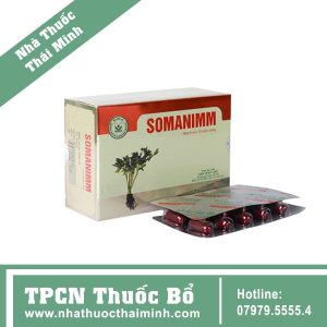 Somanimm hỗ trợ điều trị suy giảm miễn dịch