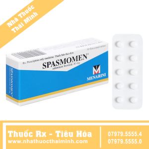 Thuốc Spasmomen 40mg - điều trị hội chứng đại tràng kích thích (30 viên)