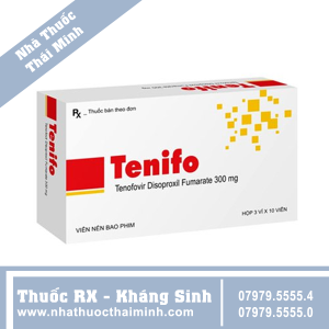 Thuốc Tenifo 300Mg - Điều Trị Nhiễm Hiv-1, Viêm Gan B (10 Viên)