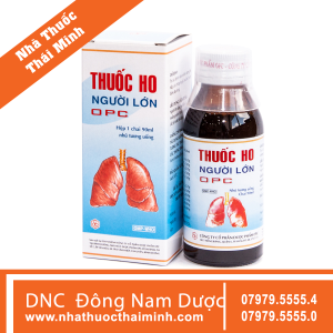 Thuốc Ho Người Lớn OPC hộp 1 chai 90ml