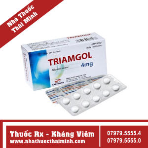 Thuốc Triamgol 4mg - kháng sinh trị viêm (10 vỉ x 10 viên)