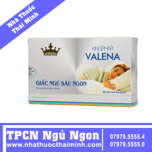 Viên uống Valena Kingphar giúp ngủ ngon