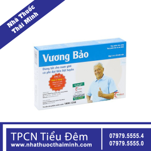 VƯƠNG BẢO - HỖ TRỢ TIỂU BUỐT - TIỂU GẮT - PHÌ ĐẠI TIỀN LIỆT TUYẾN