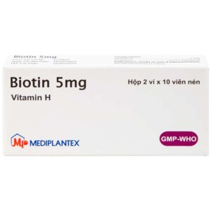 Thuốc bổ Biotin 5mg