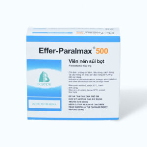 Viên sủi sốt Effer-Paralmax 500