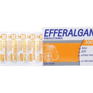 Thuốc đặt Efferalgan 300mg