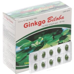 Thuốc bổ não Ginkgo Biloba 40mg