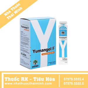 Thuốc Yumangel F Yuhan điều trị loét dạ dày, tá tràng (20 gói x 15ml)